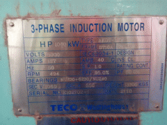 YE4電機(jī)一臺進(jìn)口高壓電機(jī)集電環(huán)維修案例。