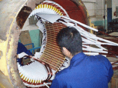 西瑪三相異步電動YE2電機機的檢修方法分享。