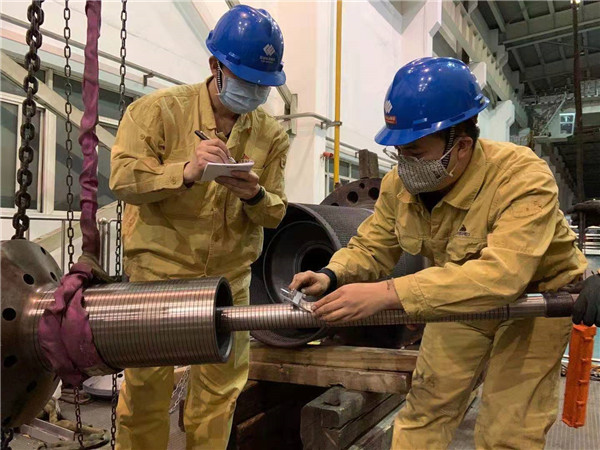 國華錦界電廠1號電動機(jī)機(jī)高壓主汽門檢修記